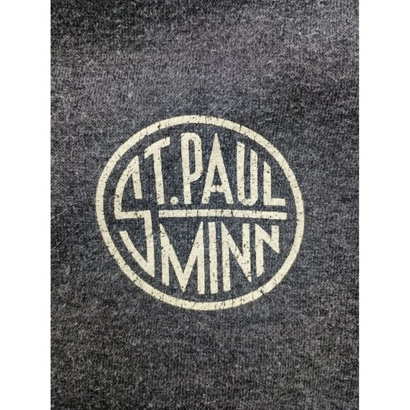 J. America Sport Lace Sweatshirt Summit Brewing Beer Sz. L Gray - Picture 6 of 7